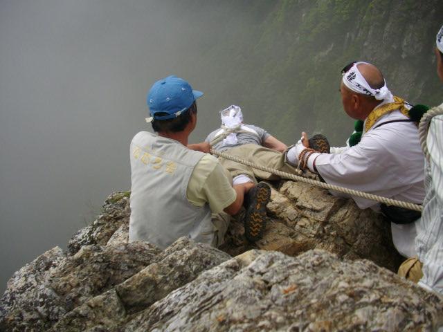 大峰山登山 大嶺講