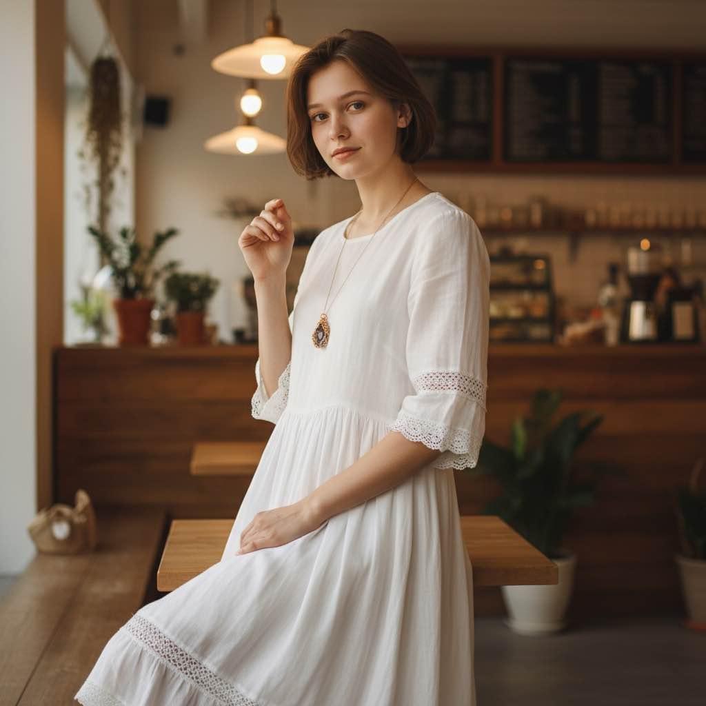 Wire apricot jewelry