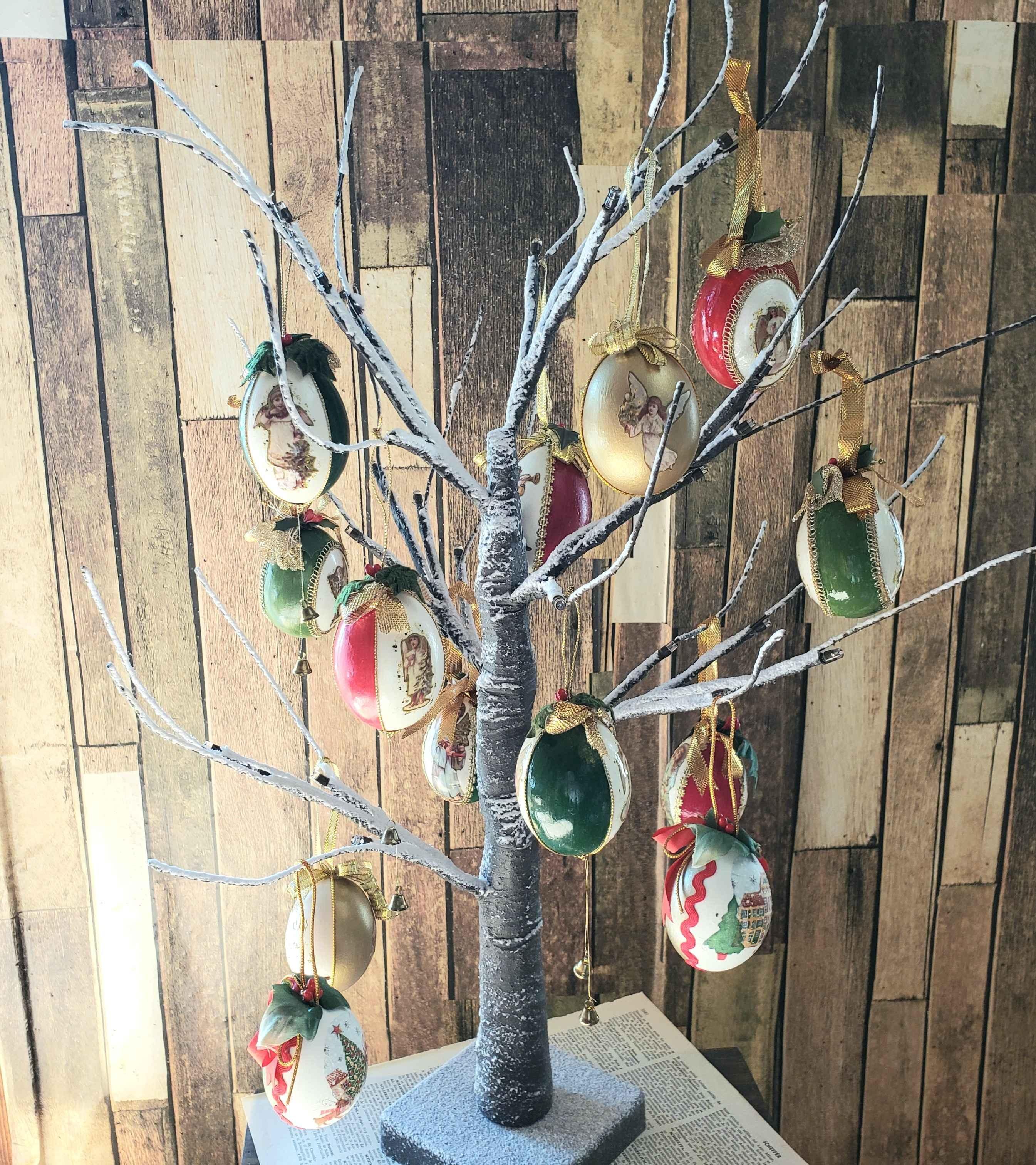 クリスマス飾り☆エッグオーナメント