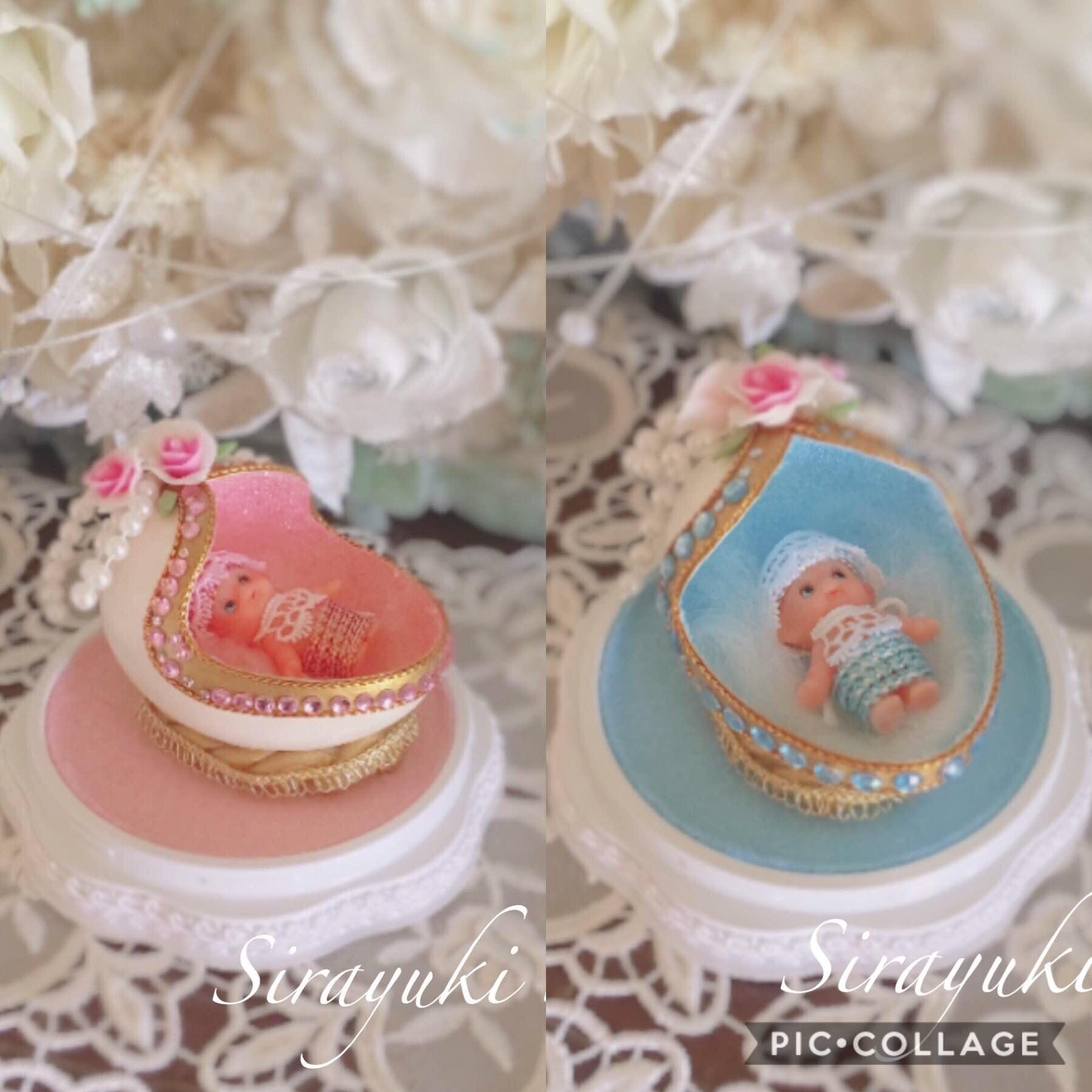 エッグアートで可愛いベビーベッドを作りましょう