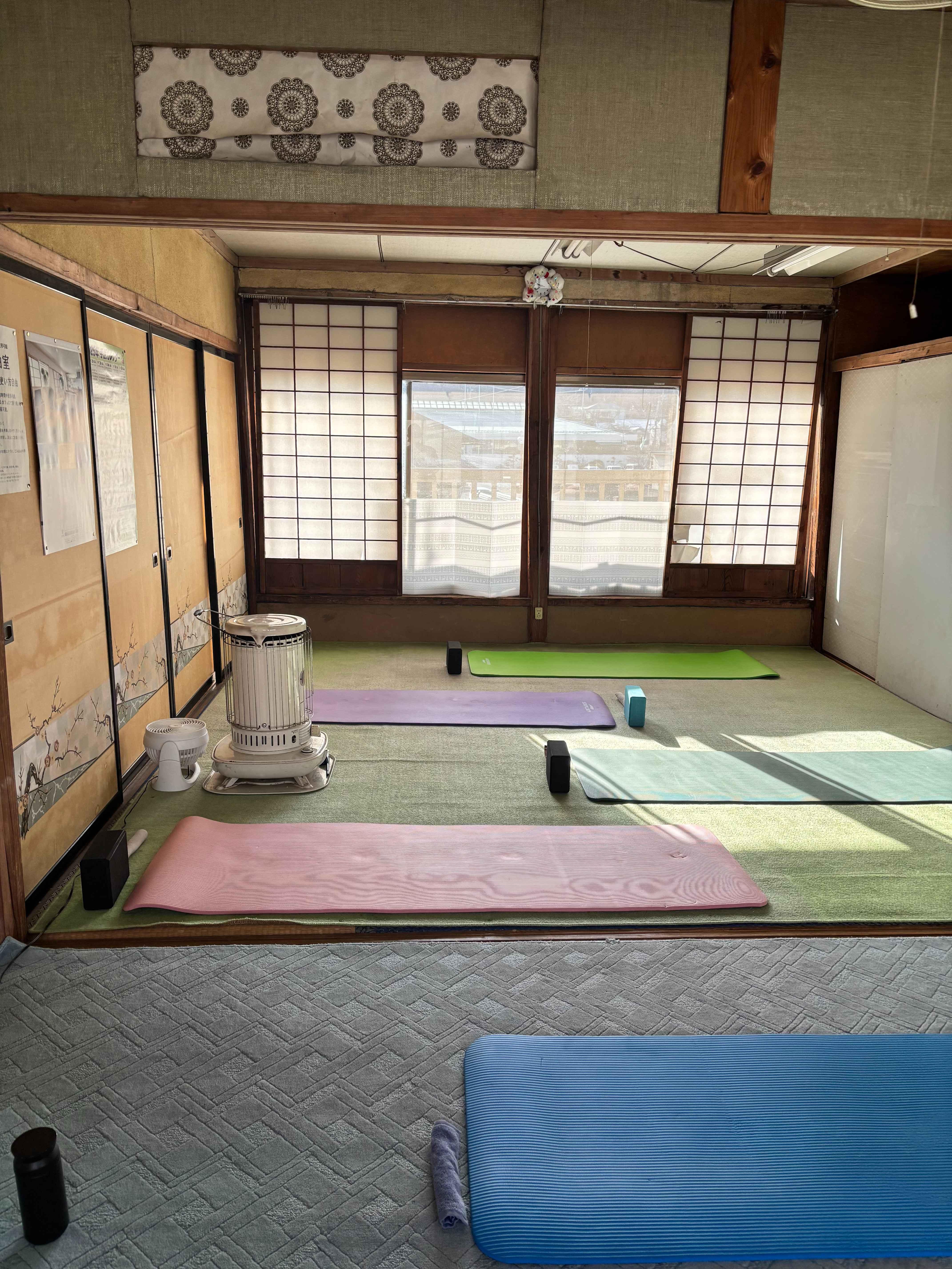 立科町　毎週木曜日のヨガ