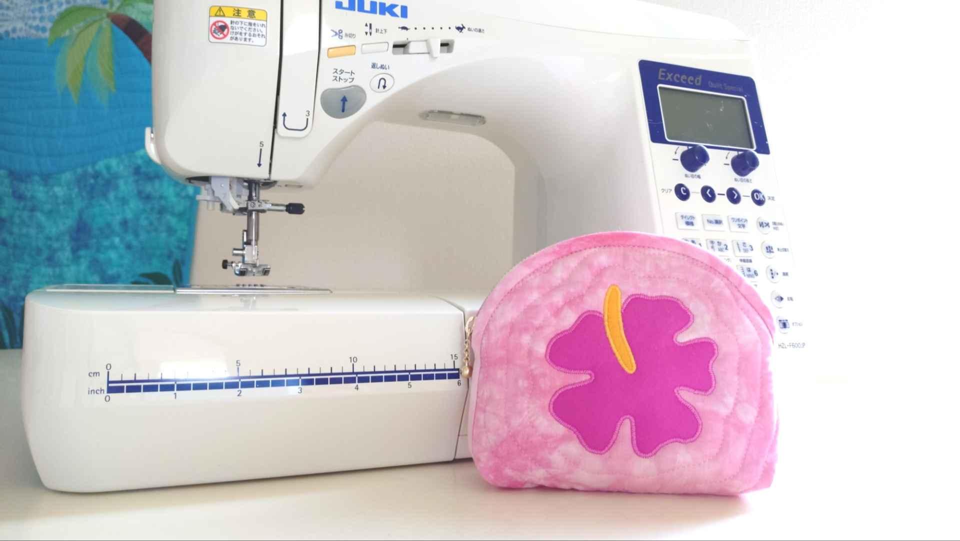 【動画講座】ミシンで作るハワイアンキルト★mahinaキルト工房