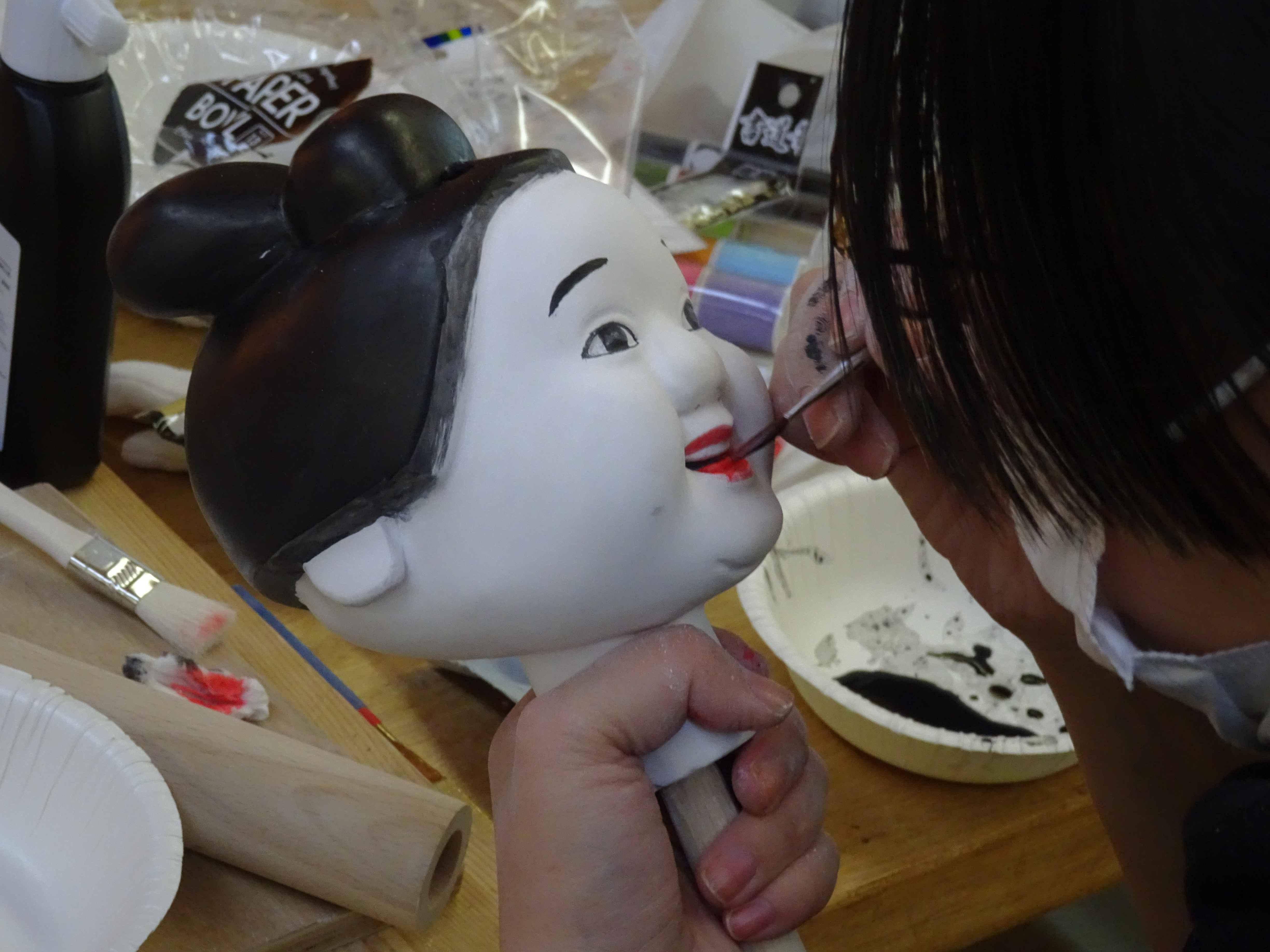令和7年度　阿波木偶制作教室