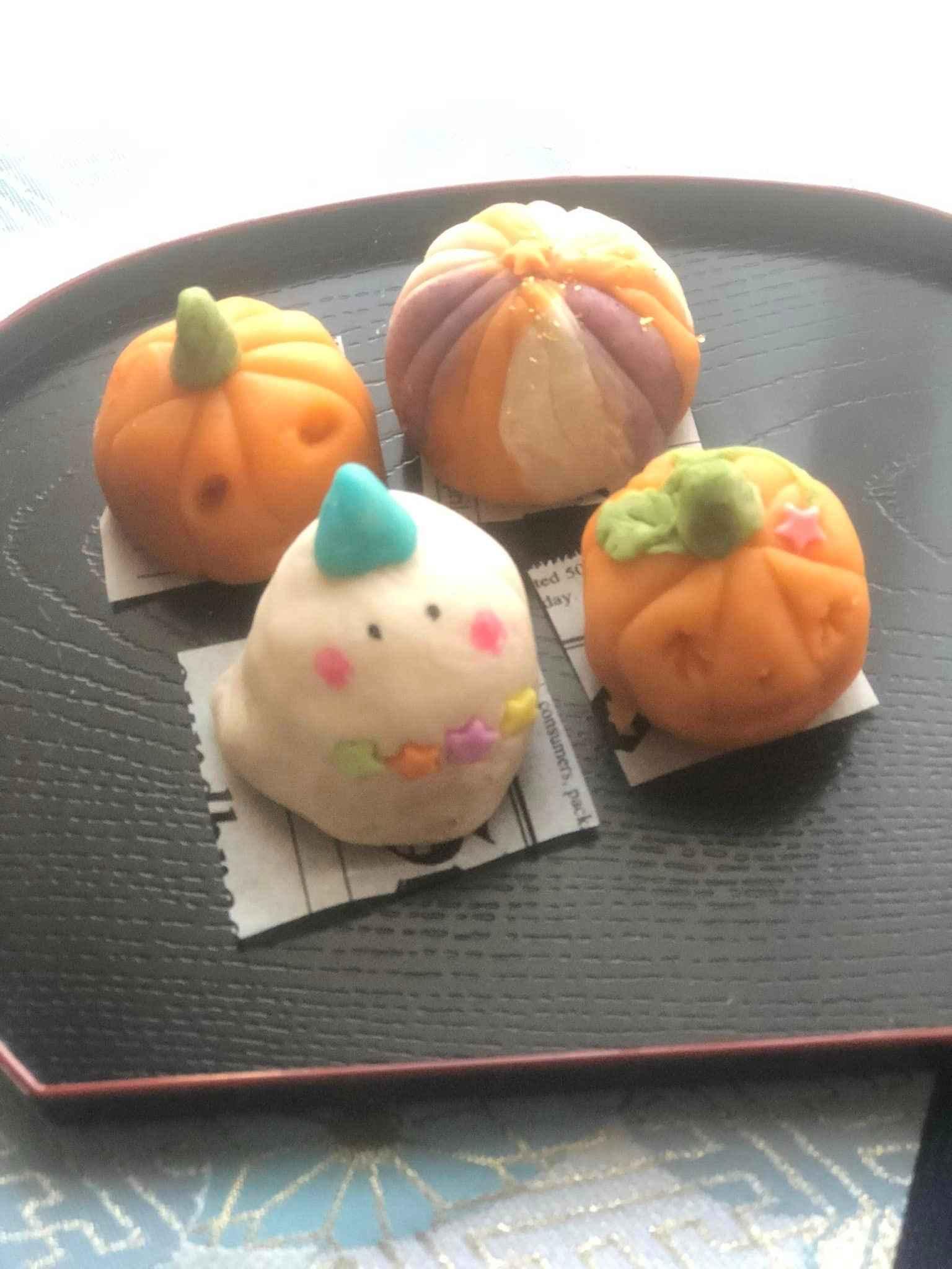 和菓子基礎又は（ハロウィン）季節の練り切りレッスン