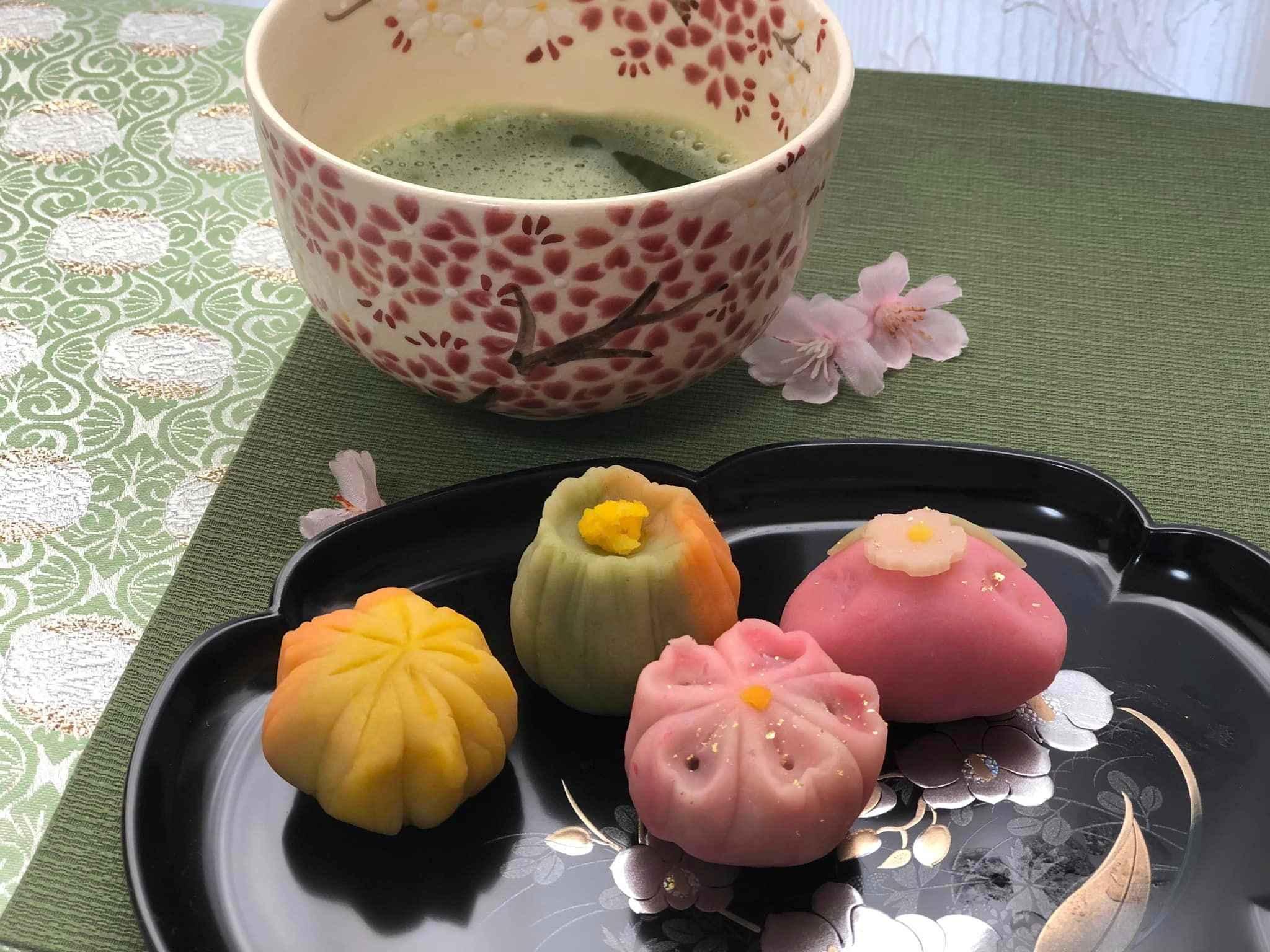 【練りきり中級】京都の上生菓子こなし生地の練り切りレッスン