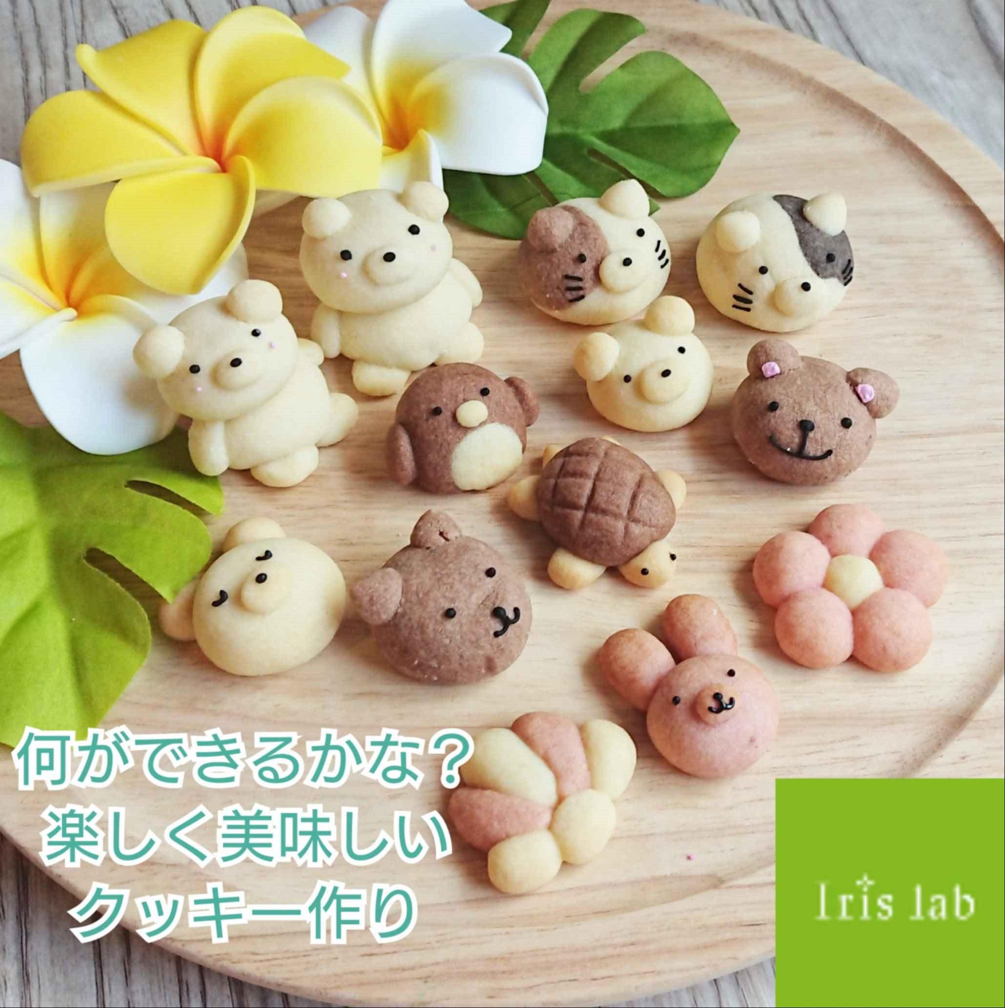 親子で夏の思い出！想像力&食育☆かわいい動物クッキーを作ろう♪