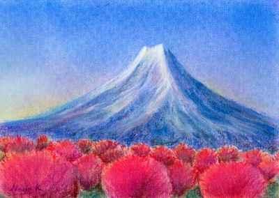 パステルアート教室　happy&willy 桜草パステル画の部屋　神戸