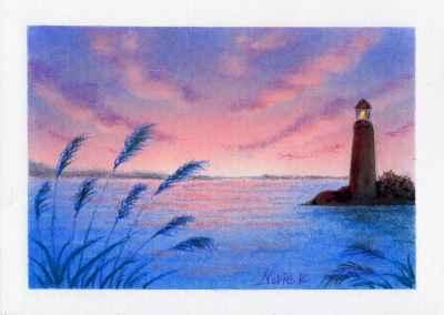 パステルアート教室　happy&willy 桜草パステル画の部屋　神戸