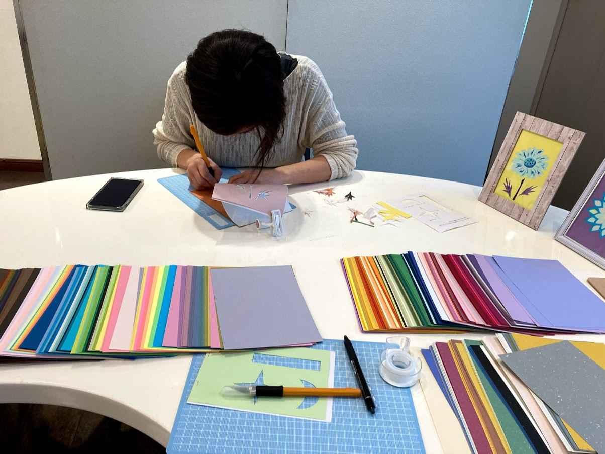 彫紙アート　ぺぱころーる　宇治教室