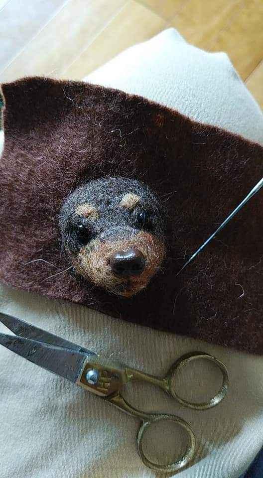 ふわもこ動物の羊毛フェルト教室