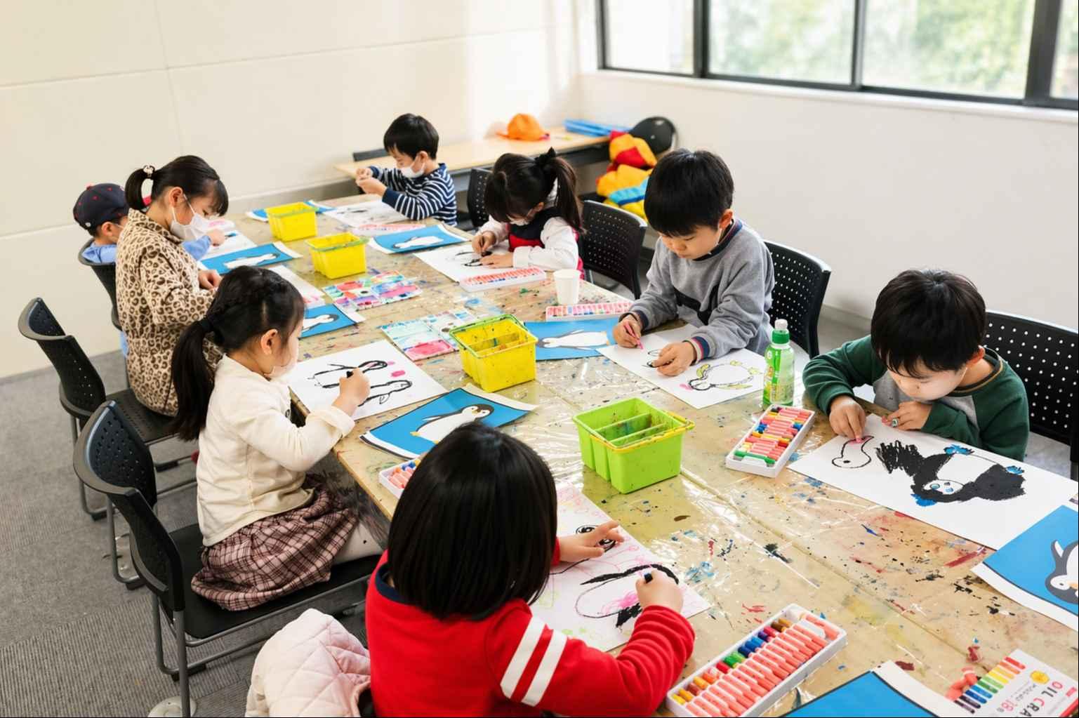 恵育学園西川口校 絵画教室