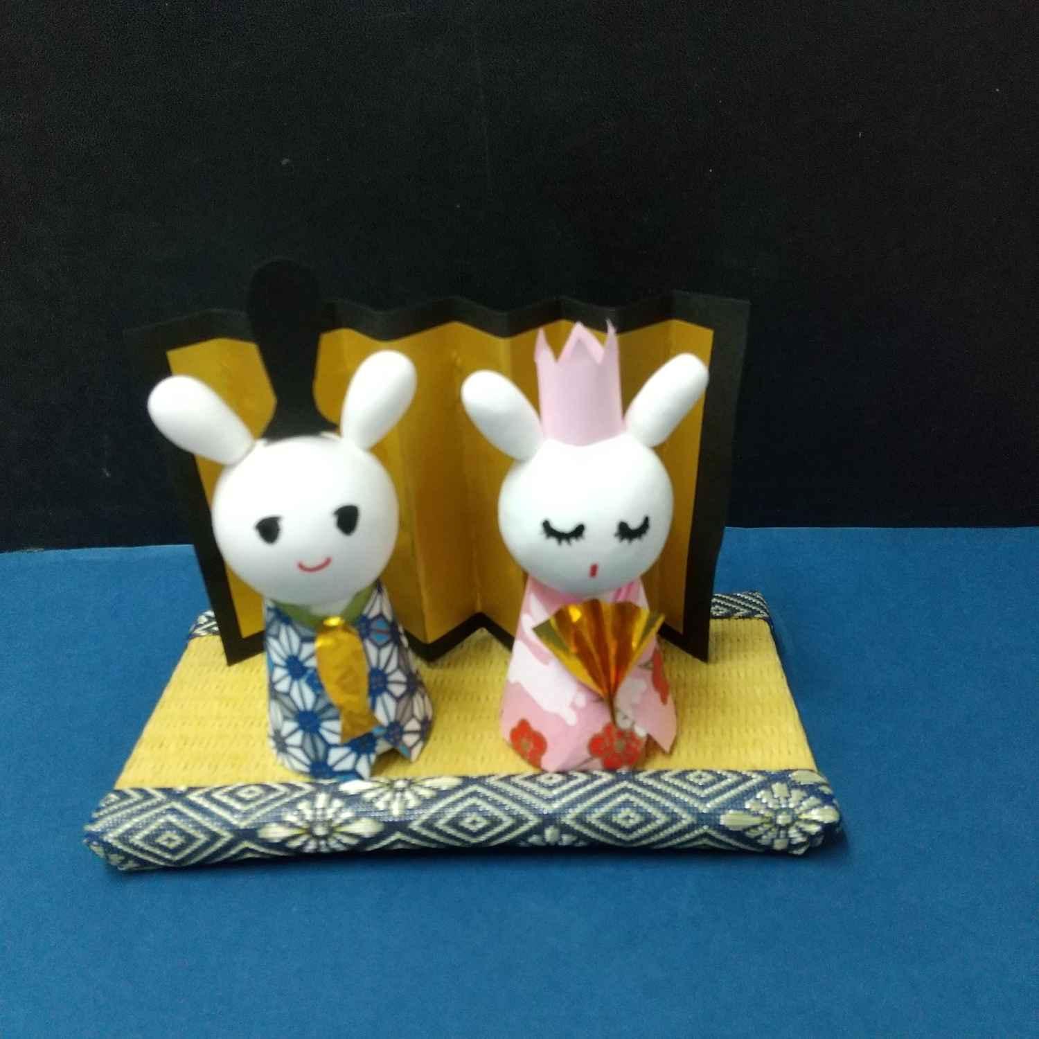 親子参加も歓迎♬粘土と和紙で作る、ひな人形レッスン