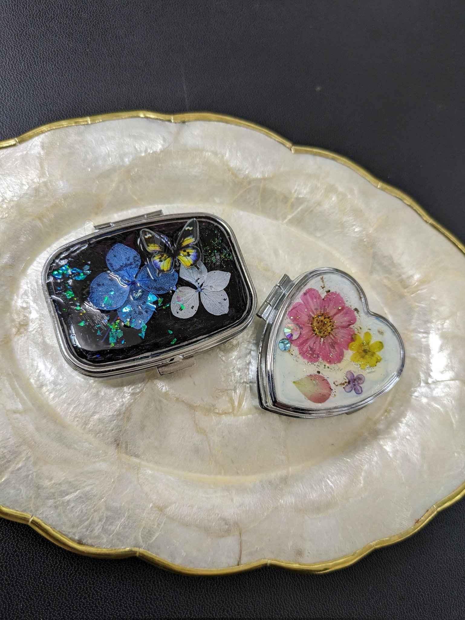 【東京】本物紫陽花も選べる美しいピルケース作りレッスン