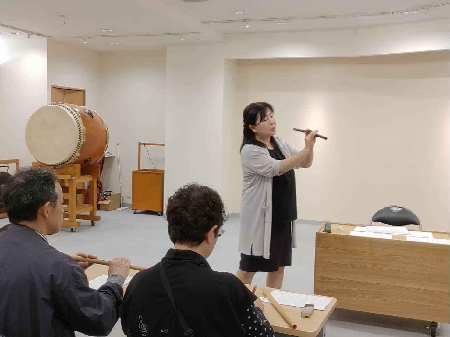 わこう篠笛尺八教室(石高万紀子先生) 大森教室