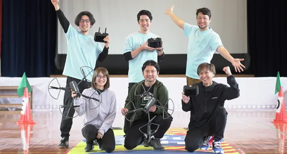ドローンキャンパス 福井の空