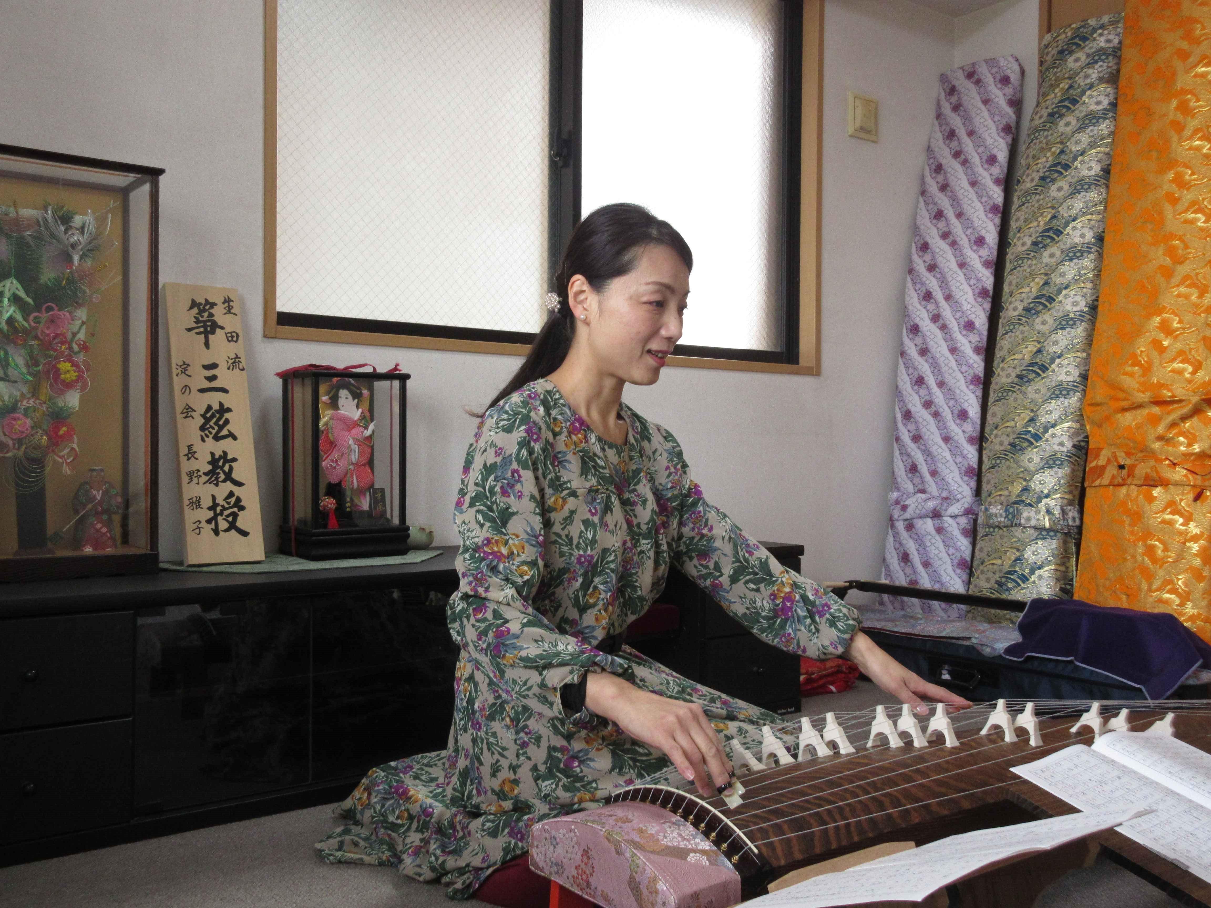 和楽器　琴・三味線の音色に触れてみませんか！