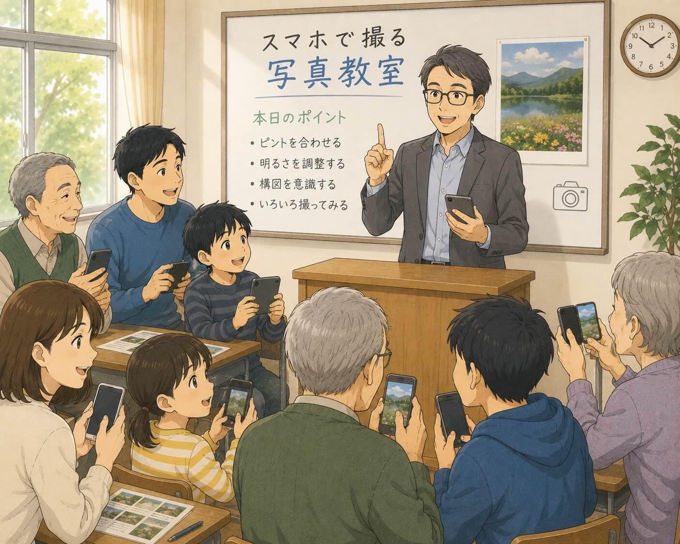 スマホ写真を綺麗に！