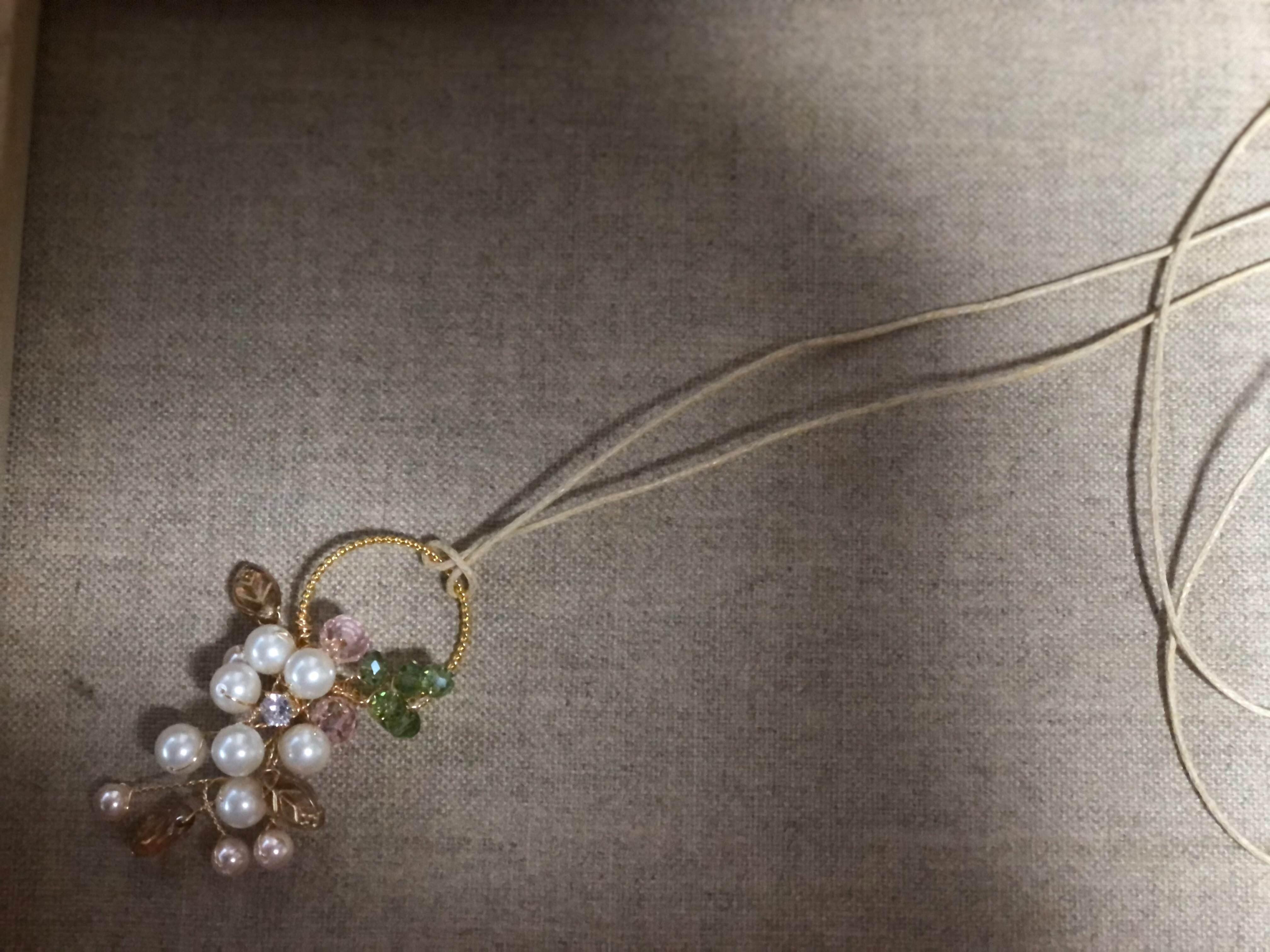 ワイヤーアクセサリー講座ビーズ工房マリアベルナデッタ教室