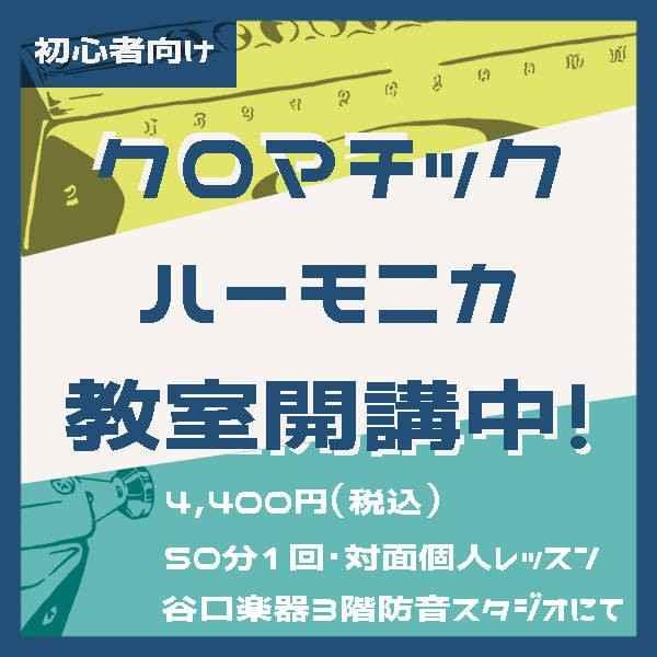 ハーモニカ初心者対面レッスン(菅原一葉 講師)