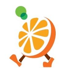 ペーパークイリング オレンジ