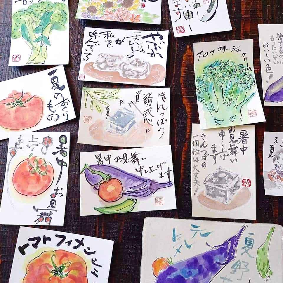 絵手紙教室（山口下松教室）
