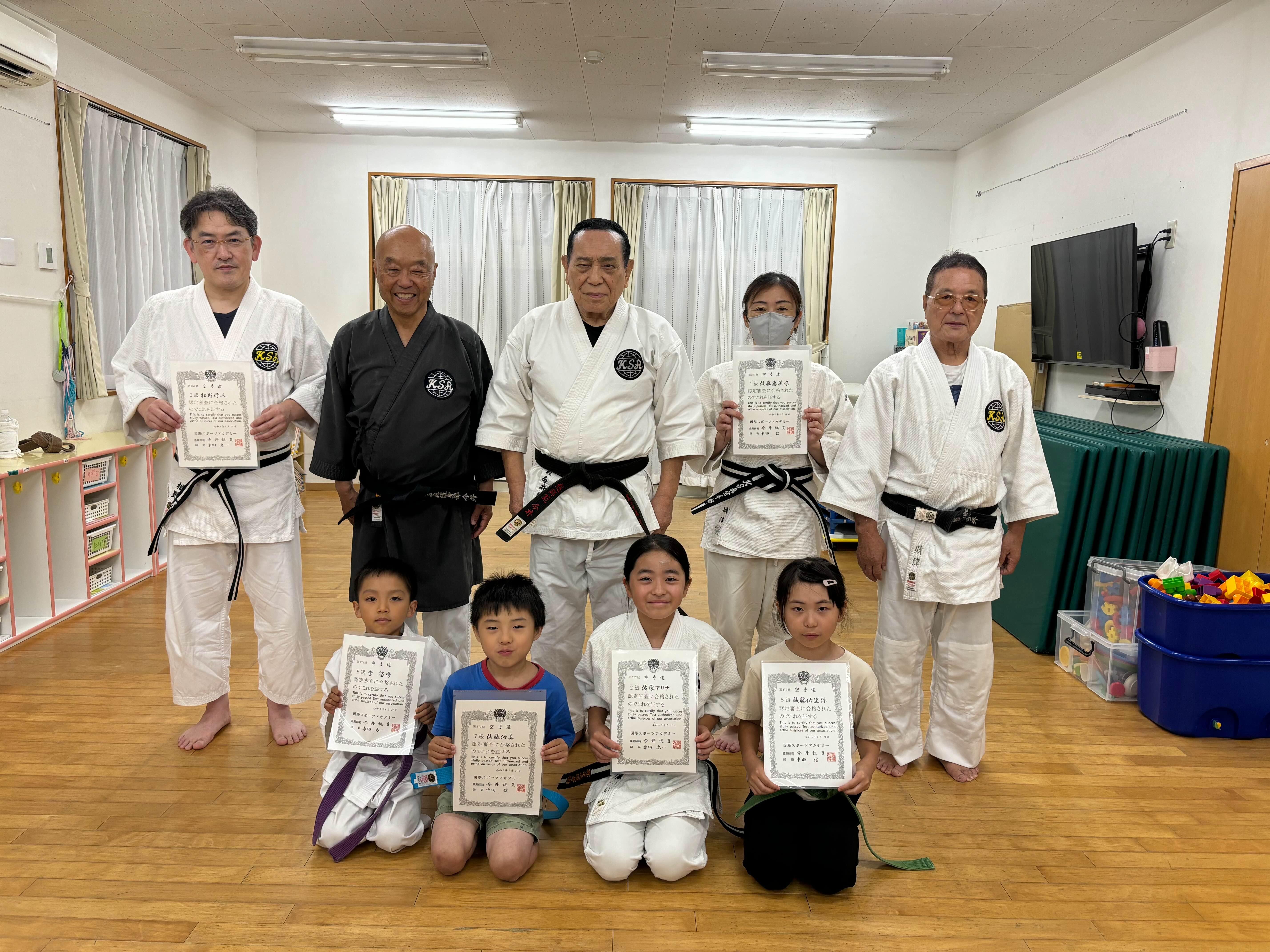 松戸市合気会小岩支部みつばち保育園内