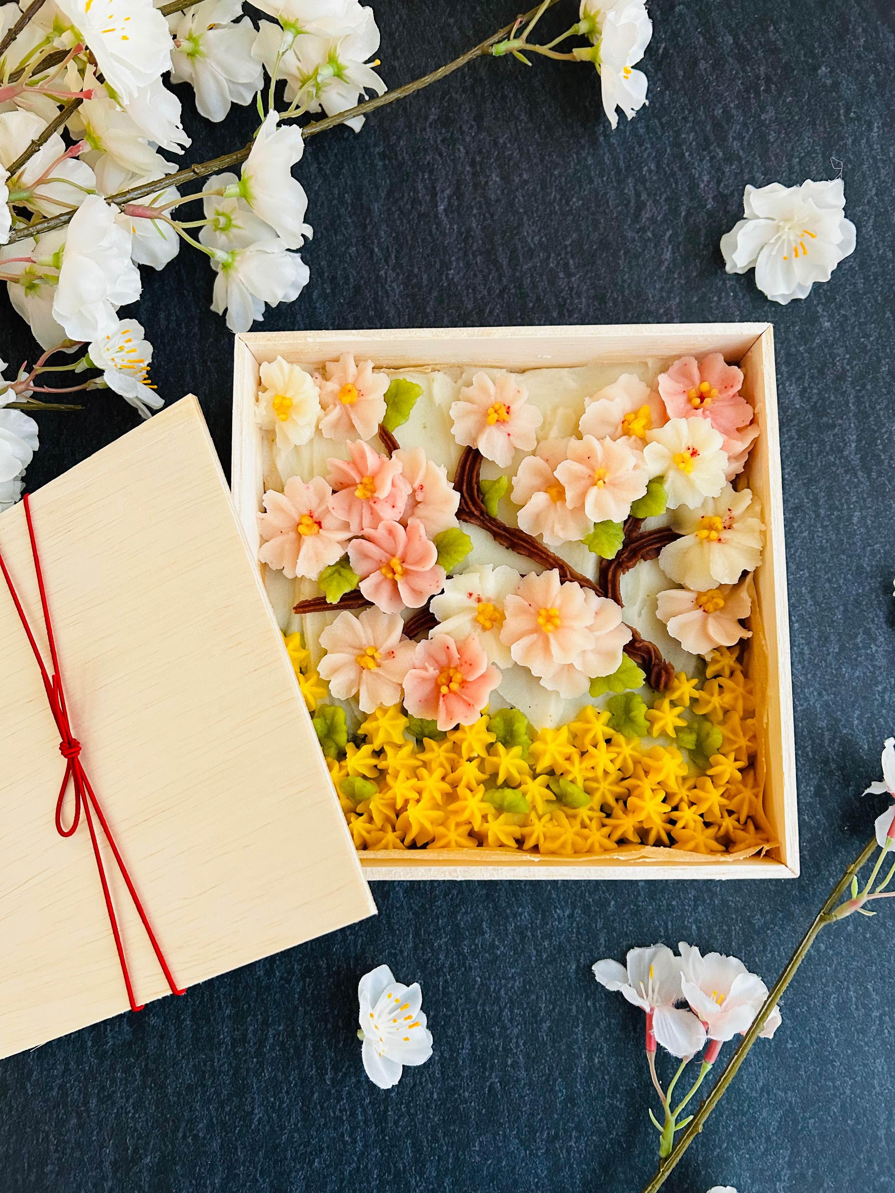 あんこのお花絞り体験レッスン