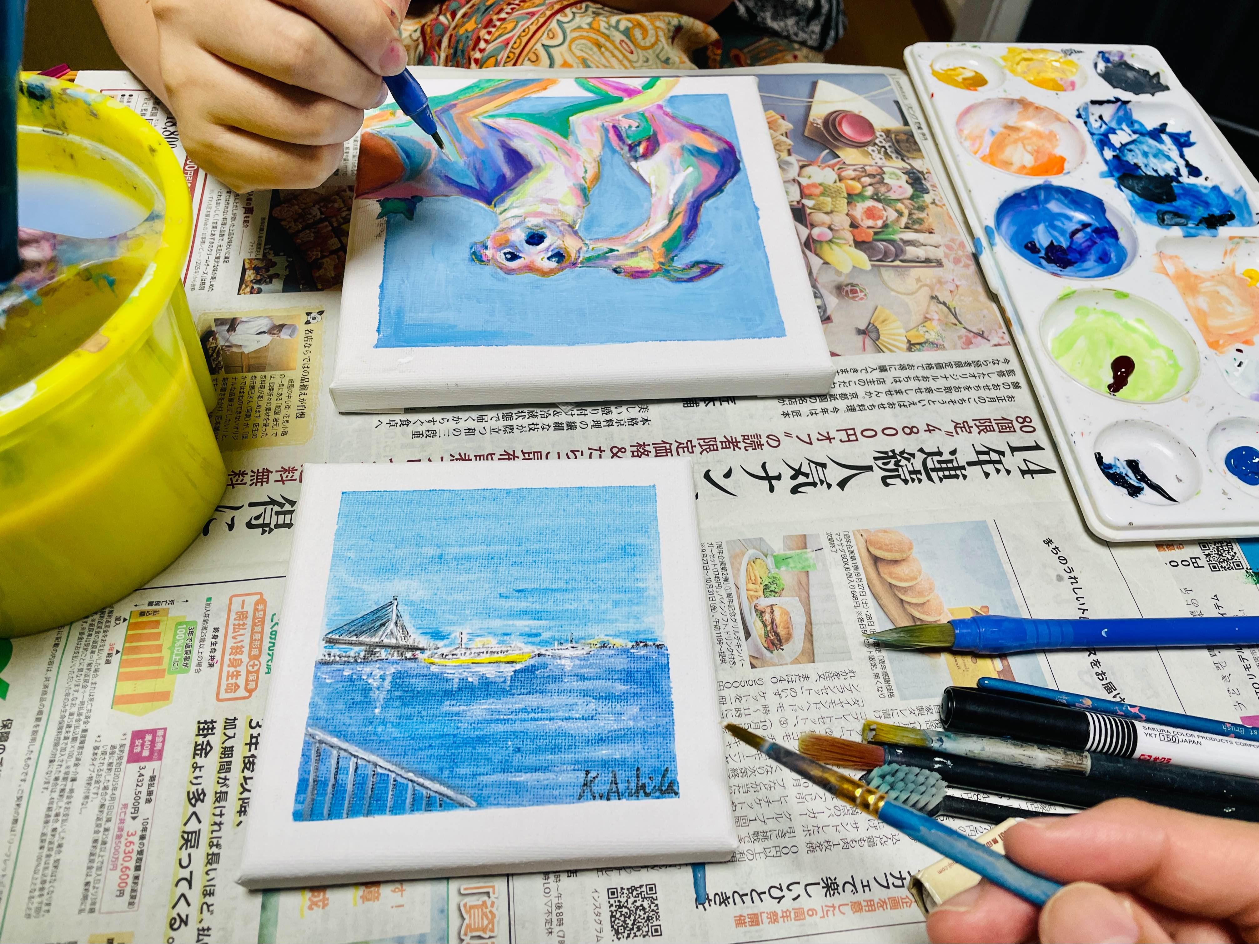 【水彩・色鉛筆画】尼崎･上ノ島SALON 絵画教室