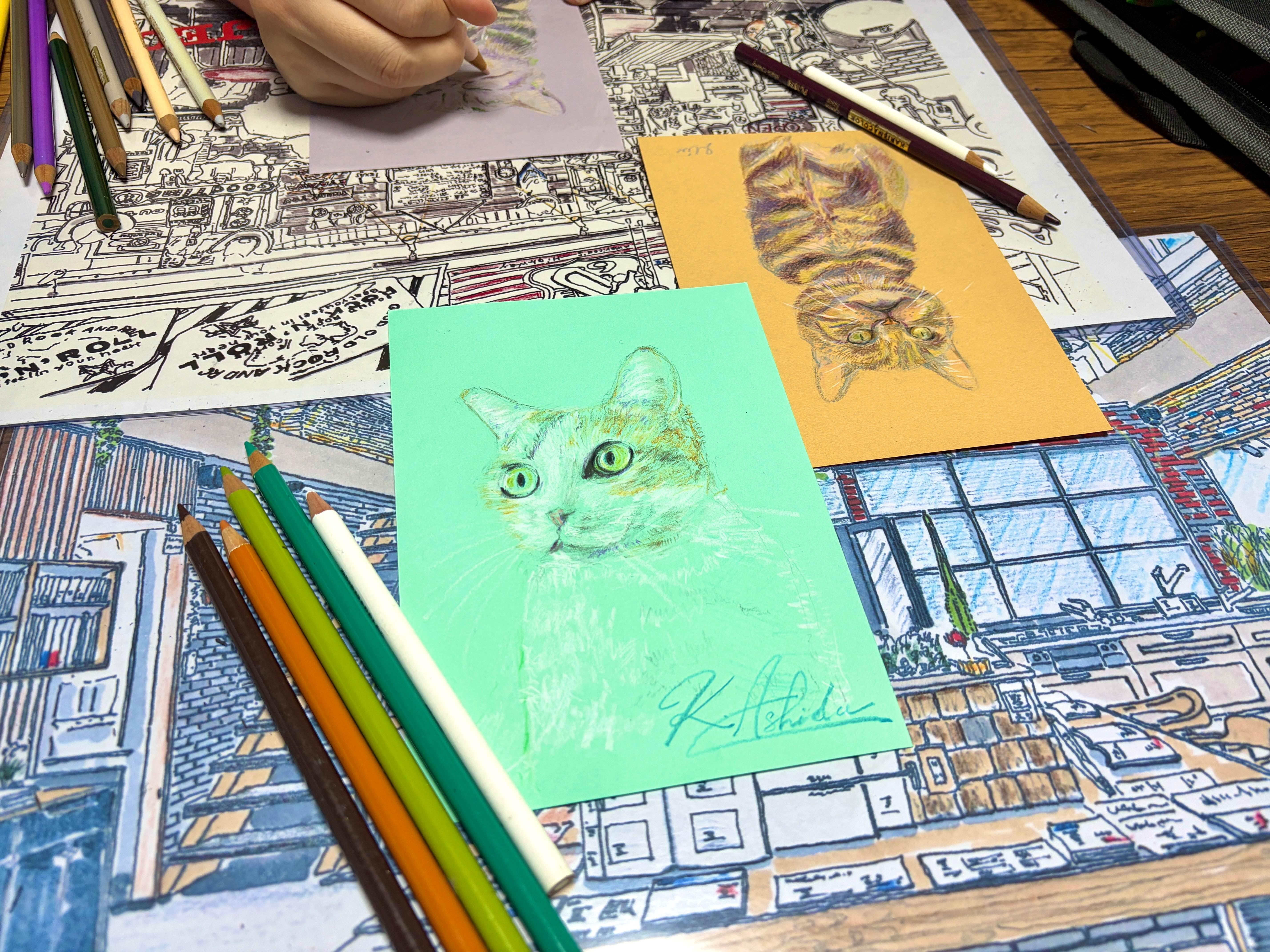 【水彩・色鉛筆画など】尼崎･上ノ島SALON 絵画教室