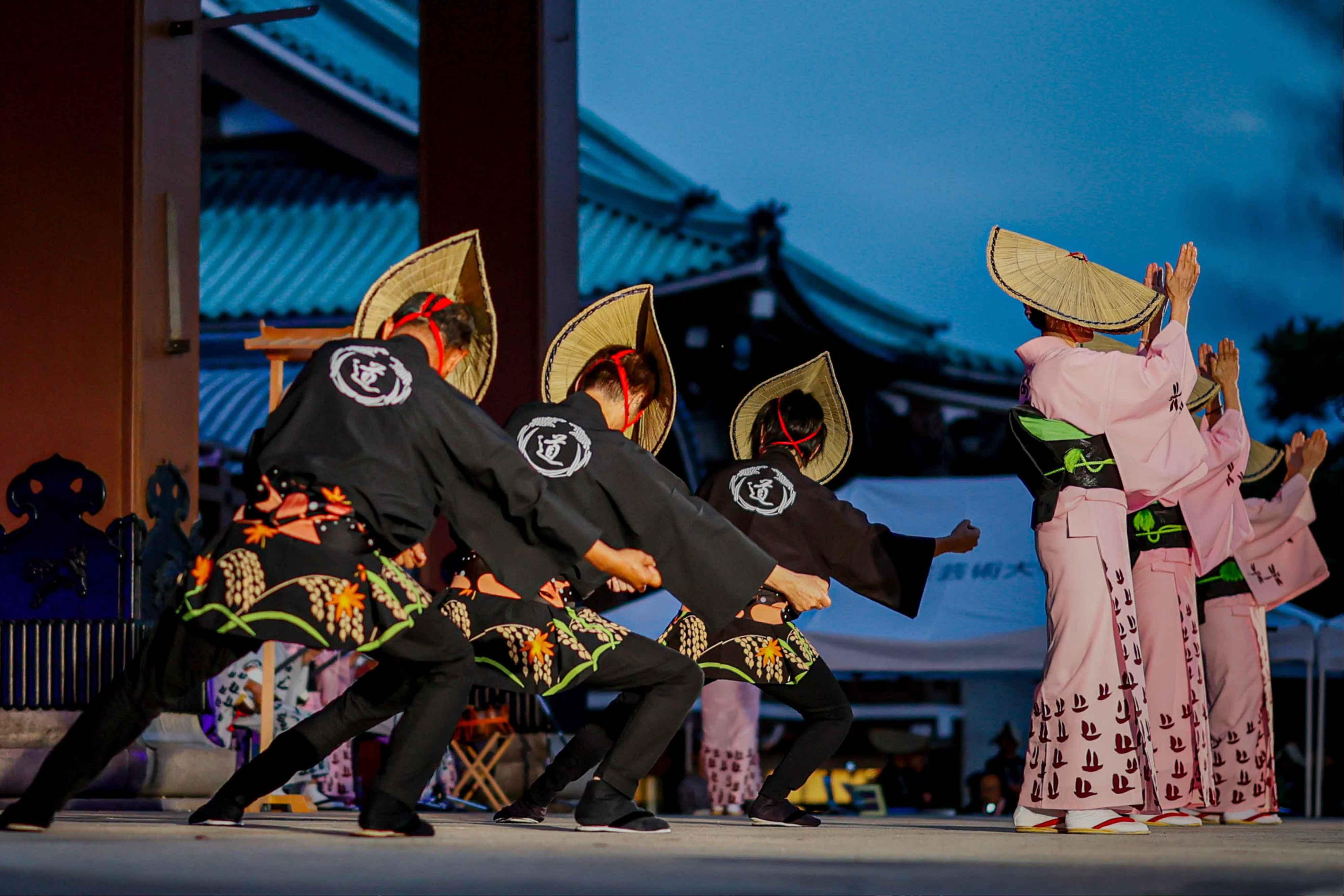 越中八尾おわら道場(三味線、胡弓、唄、太鼓、踊り)