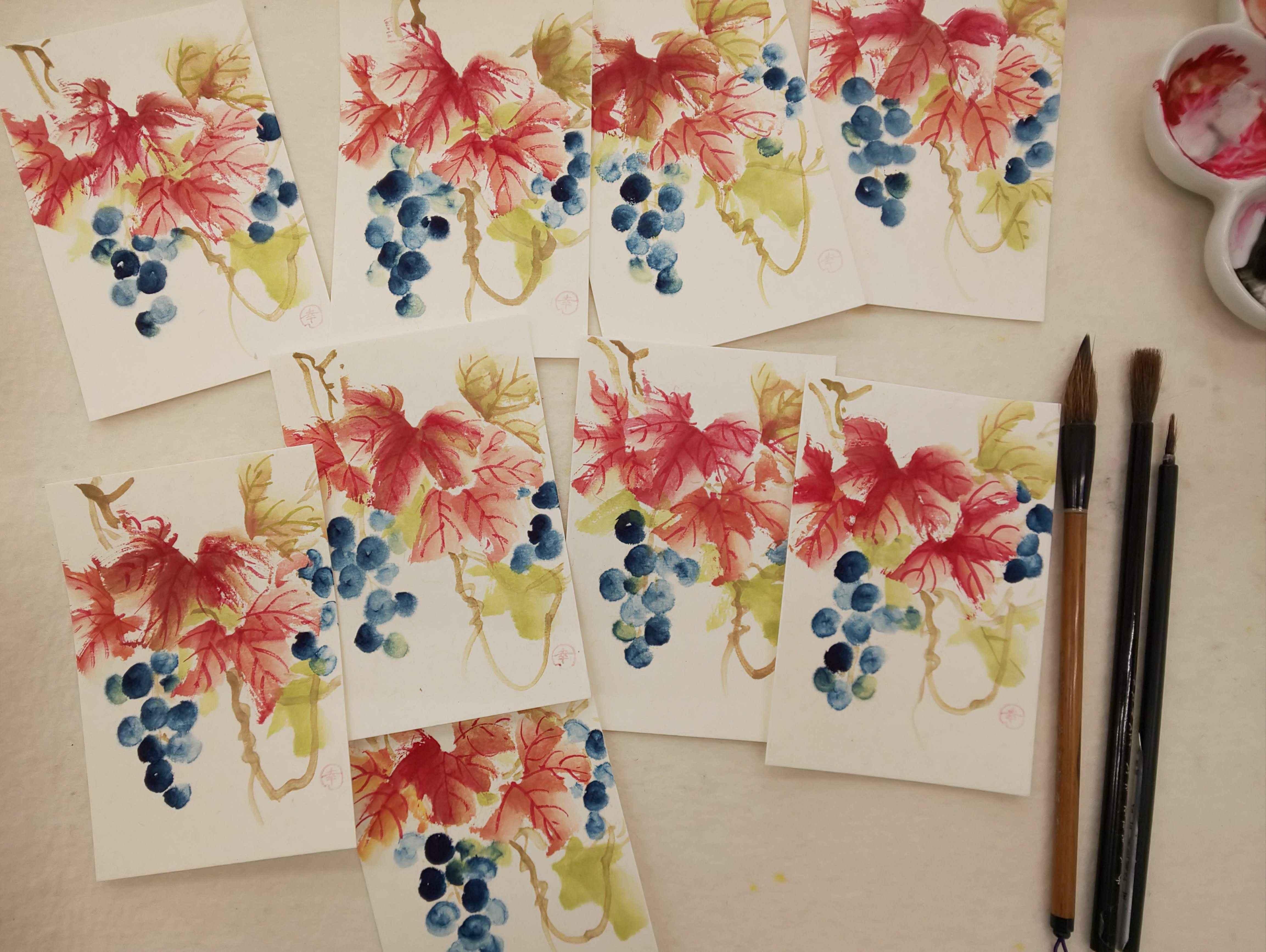 オンラインレッスン有 神奈川県横浜市の酒井幸子 水墨絵画教室 大倉山 趣味なび