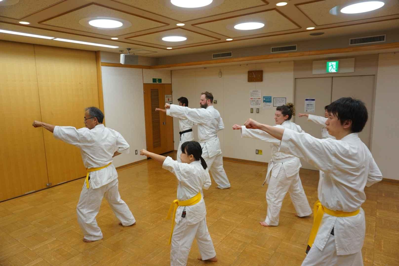 水曜日の夜は溝の口で沖縄空手を学ぼう！お仕事帰りにゆっくり稽古。