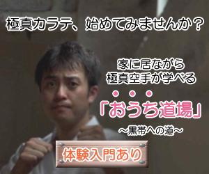 極真カラテ安斎道場が運営するオンライン空手道場【おうち道場】