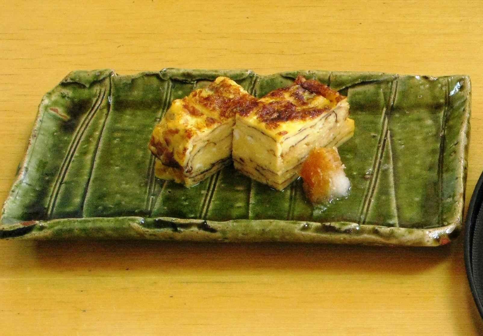 みんな大好き 本格的な江戸厚焼き玉子と美味しい鶏の竜田揚げ