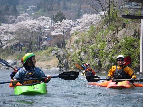 ウィズネイチャーカヤック教室 東京・多摩川