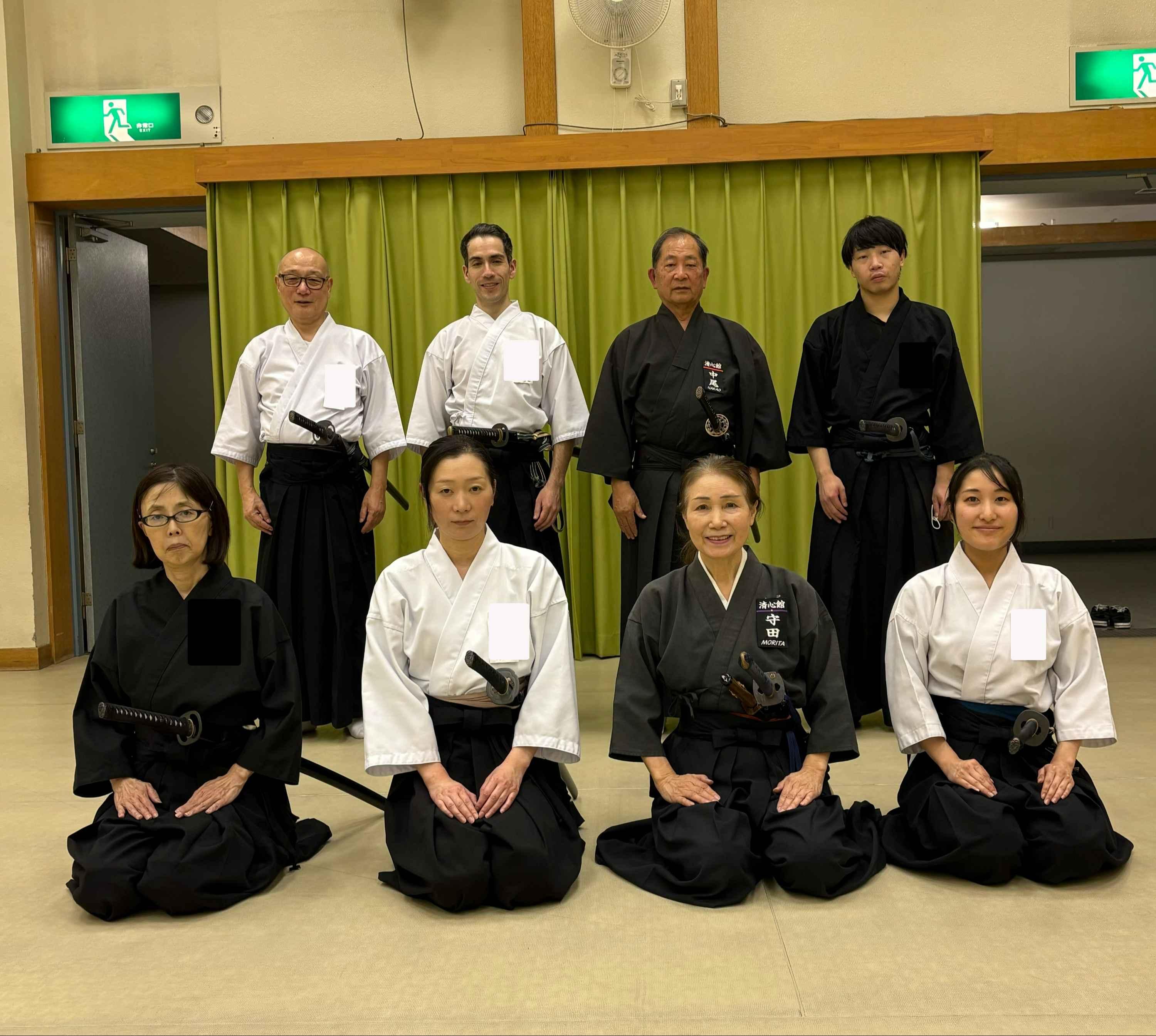清心館東京支部(大日本居合道連盟所属)