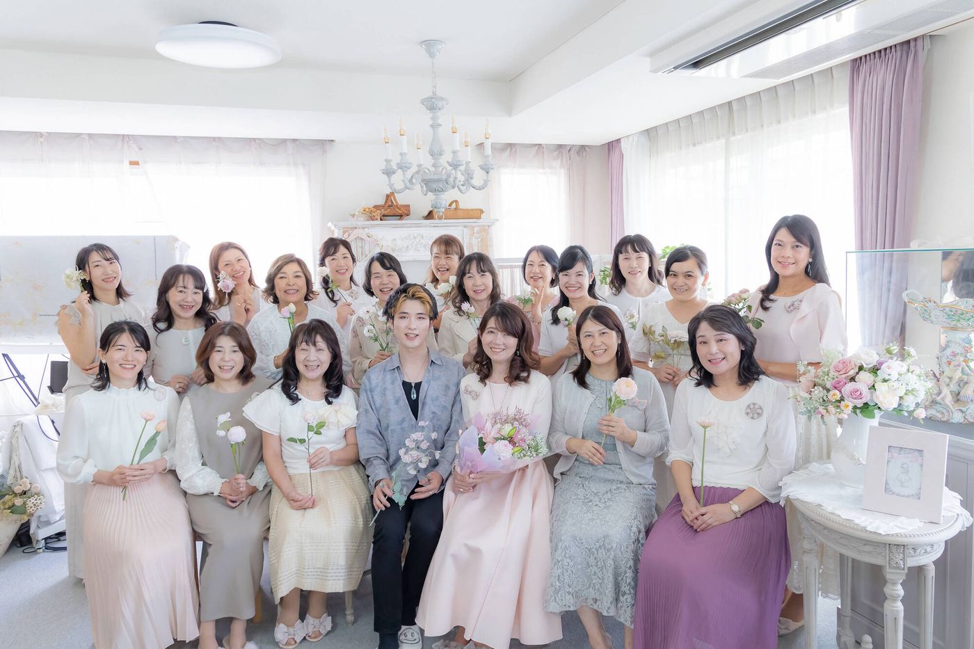 日本リボン刺しゅう協会（JRE）集合写真