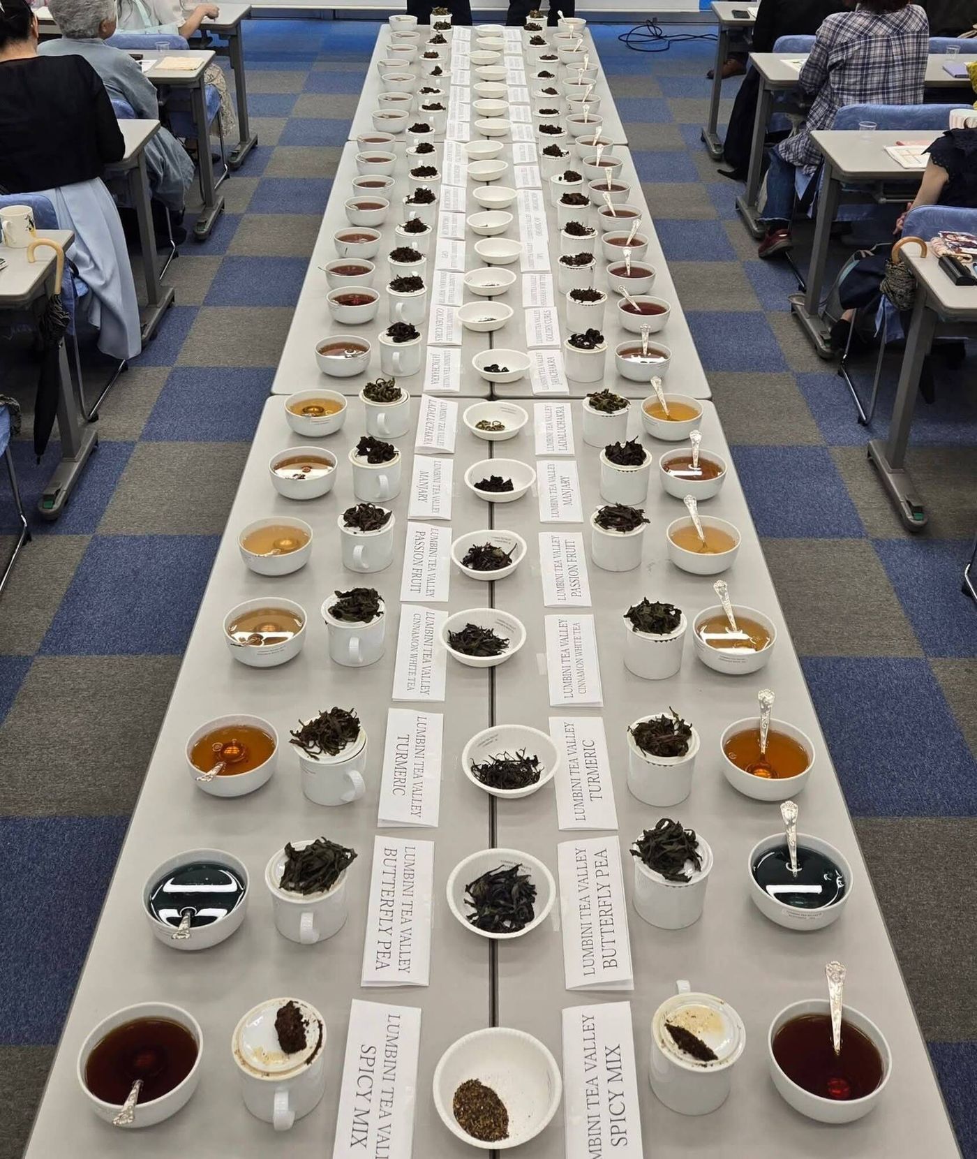 テイスティングの様子