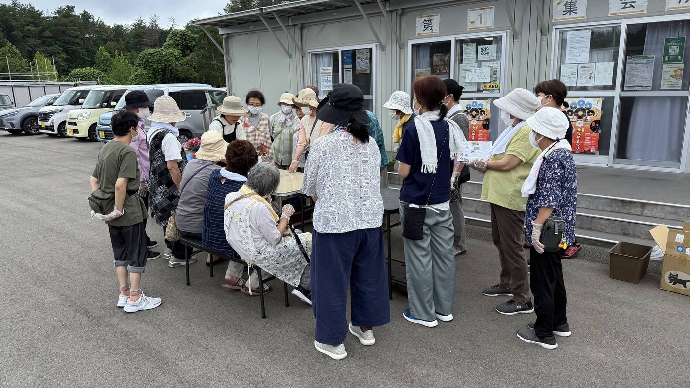 復興支援の様子