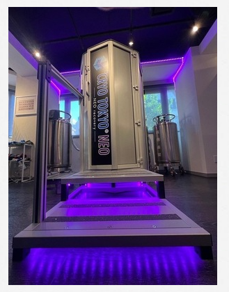 2024年1月11日、麻布十番の2店舗目「CRYO TOKYO NEO」に導入した最新型クライオアイスサウナ