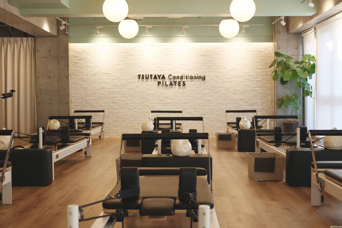 TSUTAYA Conditioning PILATESのスタジオ内