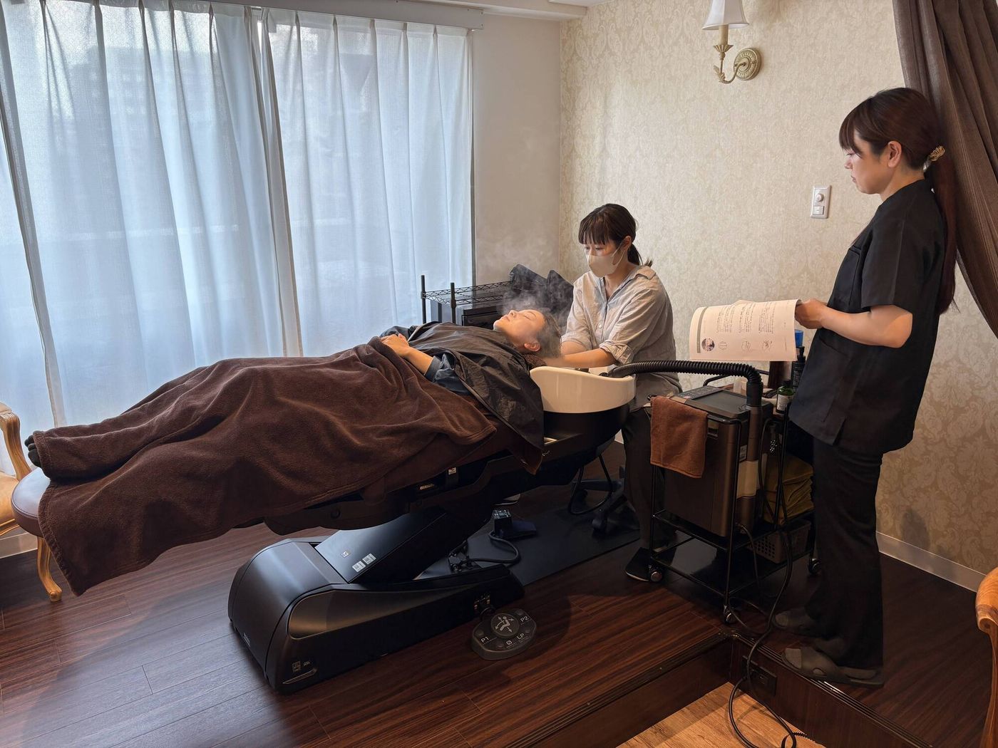実技の様子