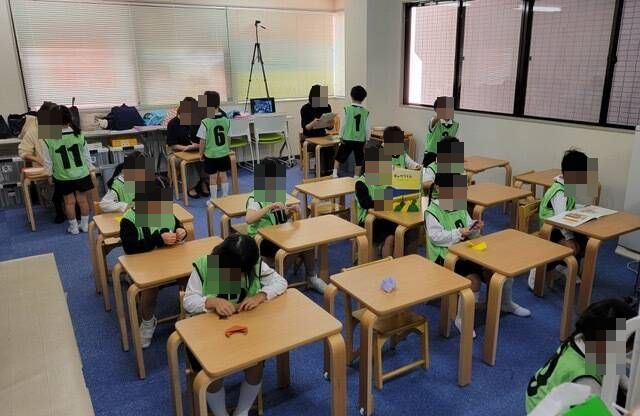 小学校受験協会の授業の様子
