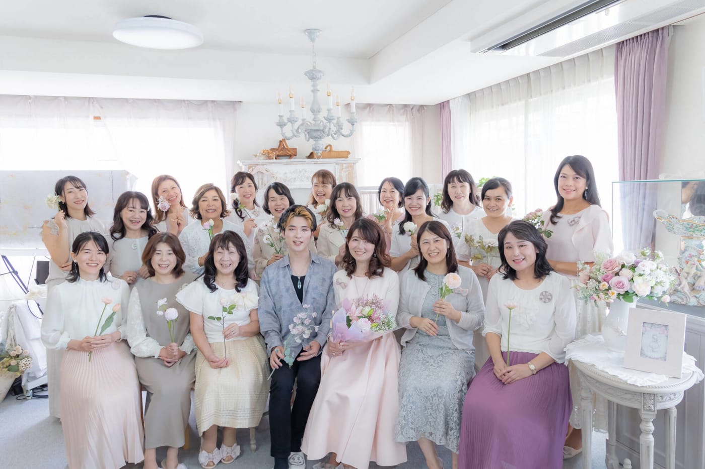 日本リボン刺しゅう協会（JRE）集合写真