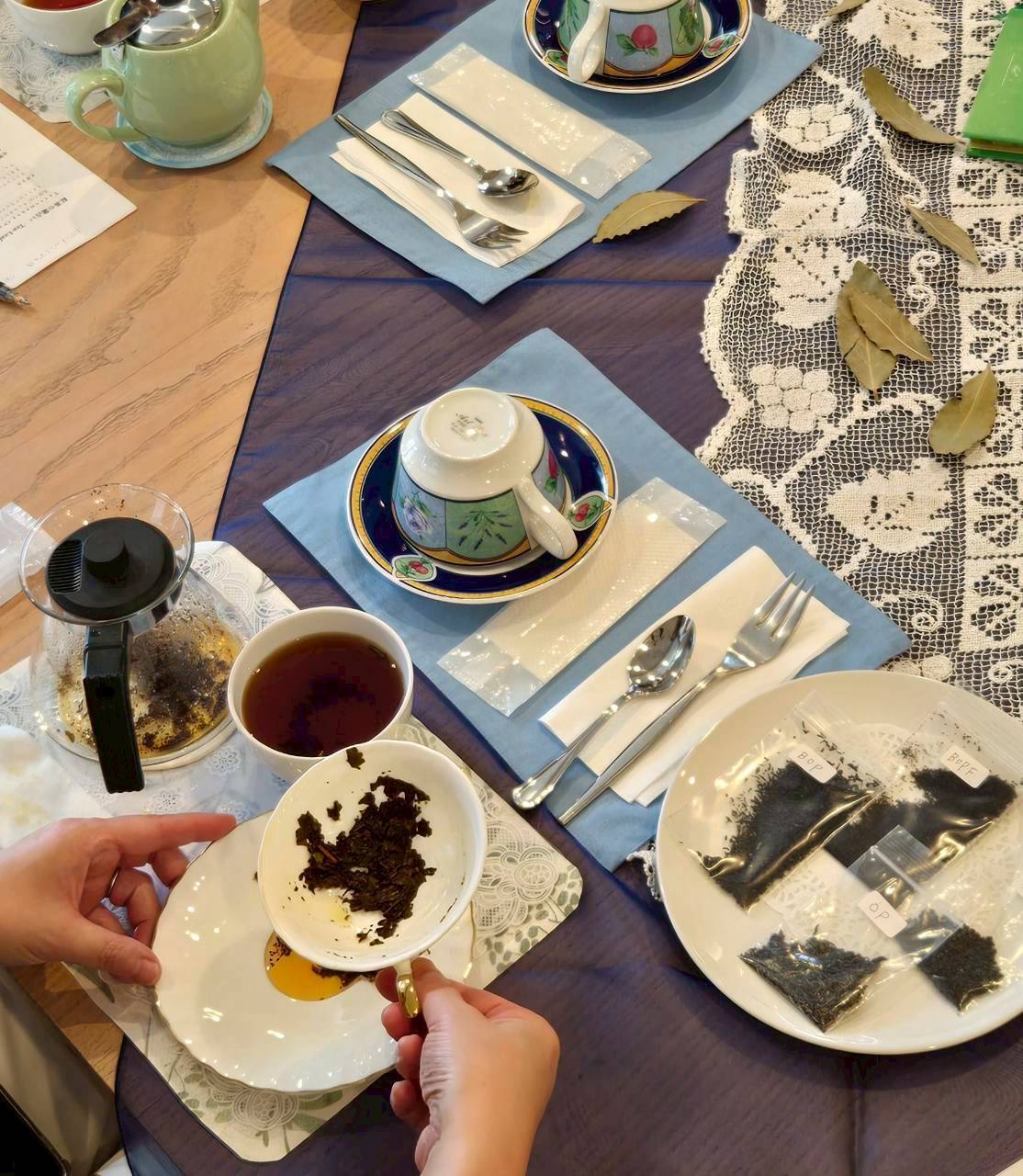 テイスティングの様子