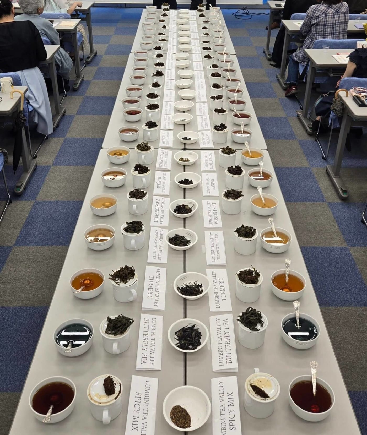 テイスティングの様子