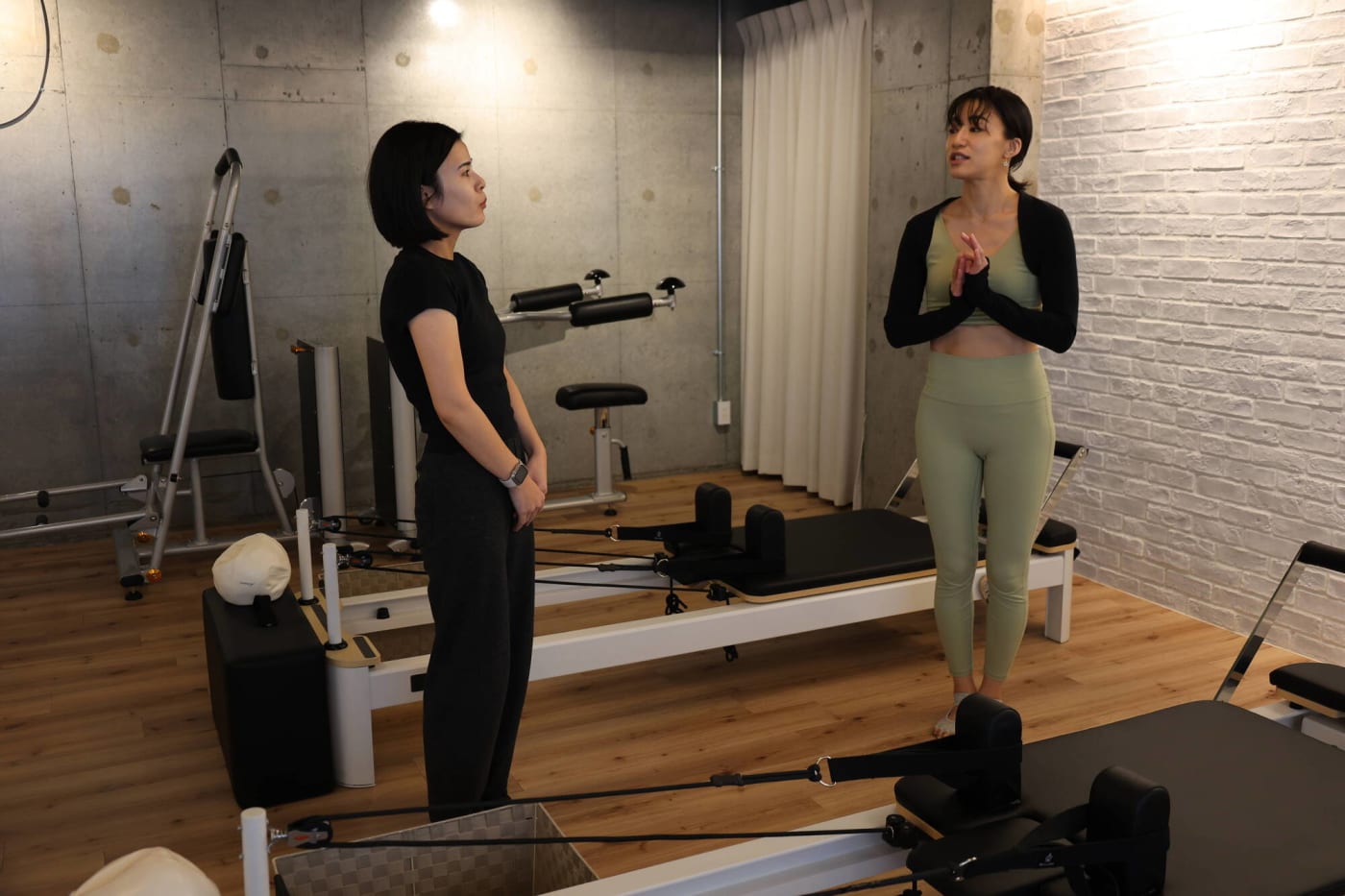 TSUTAYA Conditioning PILATESインストラクターと会話