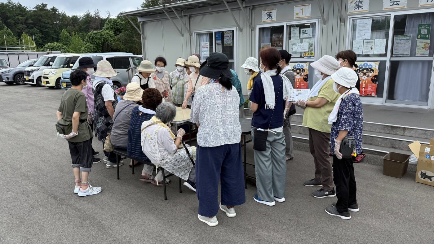 復興支援の様子