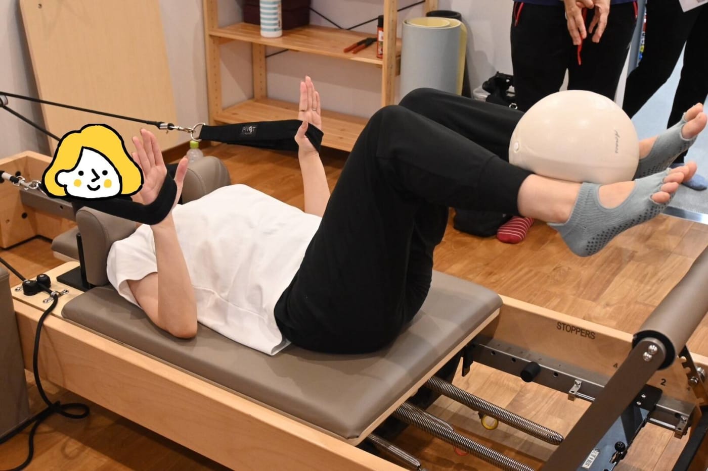 マシンを使ったエクササイズ