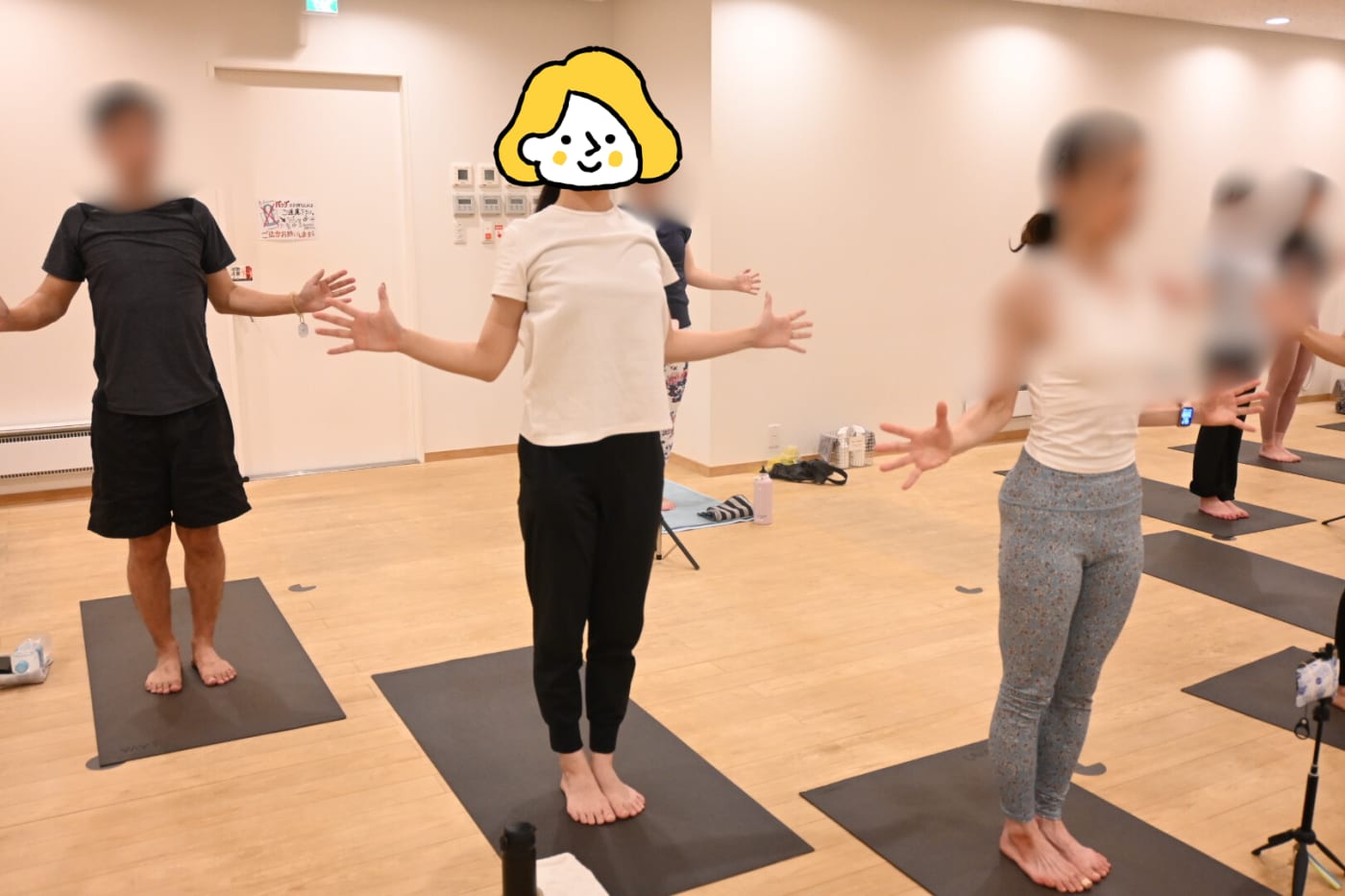 ヨガのポーズ